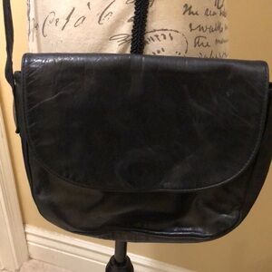 Perlina leather crossbody minimalist adjustable strap functional with wallet bag